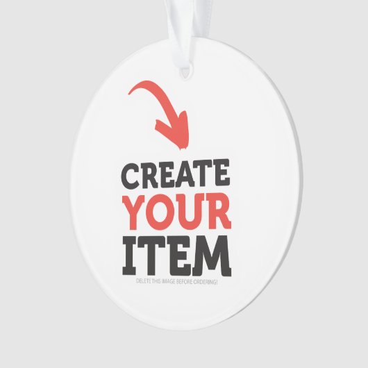 オリジナルクリスマスグッズを手作りしよう オーナメント (正面)