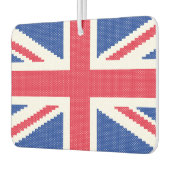 オリジナルクロスステッチデザインユニオンジャック カーエアーフレッシュナー (左)