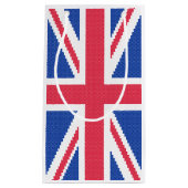 オリジナルクロスステッチデザインユニオンジャック スモールペーパーバッグ (正面)