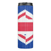 オリジナルクロスステッチデザインユニオンジャック タンブラー (裏面)