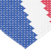 オリジナルクロスステッチデザインユニオンジャック テーブルクロス (アングル)