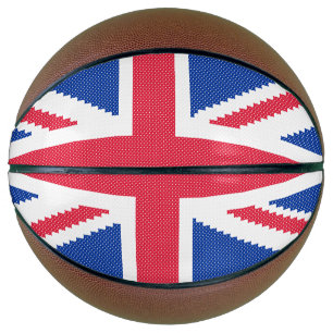 オリジナルクロスステッチデザインユニオンジャック バスケットボール
