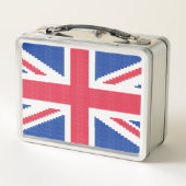 オリジナルクロスステッチデザインユニオンジャック メタルランチボックス (裏面)