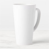 オリジナルグッズを作成 カフェラテマグ (右アングル)