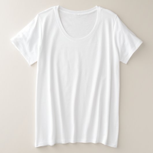 オリジナルグッズを作成 プラスサイズTシャツ (デザイン正面)
