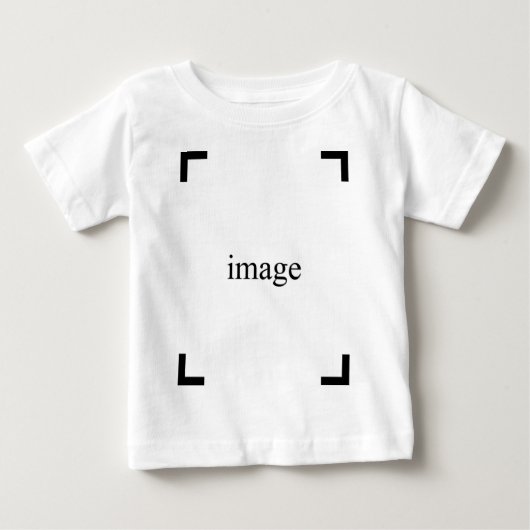 オリジナルグッズを作成 ベビーTシャツ (正面)