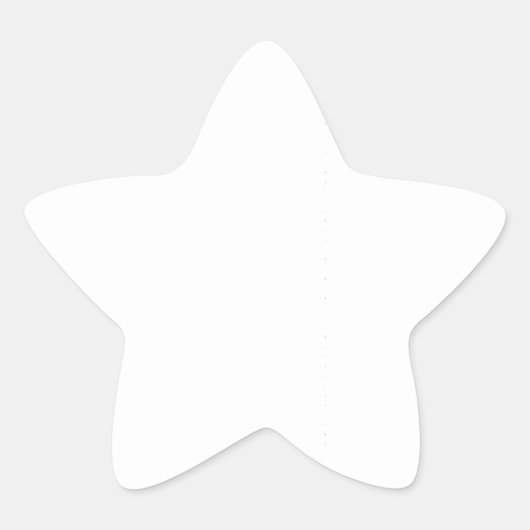 オリジナルグッズを作成 星シール (正面)