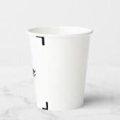 オリジナルグッズを作成 紙コップ (左)
