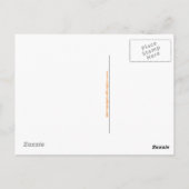 オリジナルグラフィック – オランウタン – 絶滅危惧種 – ポストカード (裏面)