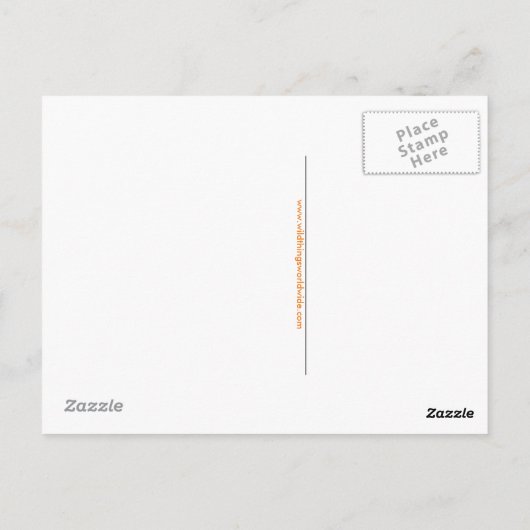 オリジナルグラフィック – オランウタン – 絶滅危惧種 – ポストカード (裏面)