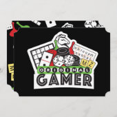 オリジナルゲーマー 招待状 (正面/裏面)