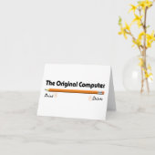 オリジナルコンピュータ カード (黄色い花)