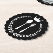 オリジナルコースター - 法人ギフト向け大量注文 ペーパーコースター (アングル)