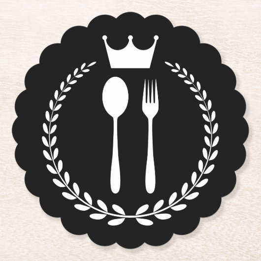 オリジナルコースター - 法人ギフト向け大量注文 ペーパーコースター (正面)