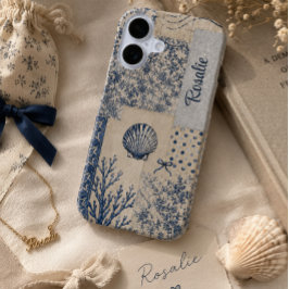 オリジナルコーストシーシェルパッチワーク iPhone 16ケース