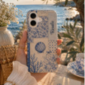 オリジナルコーストシーシェルパッチワーク iPhone 16ケース