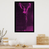 オリジナルゴシックガールテダバラ ポスター (キッチン)