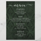 オリジナルゴシック ヴィンテージダマスクの作成 メニュー (正面)