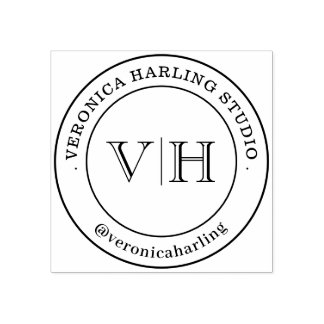 オリジナルゴムスタンプ - 大きなロゴスタンプ 手作り ラバースタンプ