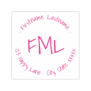 オリジナルゴム印 セルフインキングスタンプ