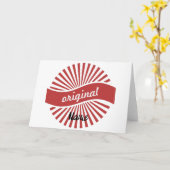 オリジナルサインロゴサンダー_コーブ カード (黄色い花)