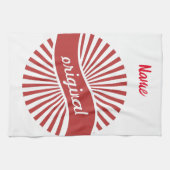 オリジナルサインロゴサンダー_コーブ キッチンタオル (横)