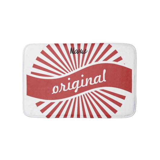 オリジナルサインロゴサンダー_コーブ バスマット (正面)