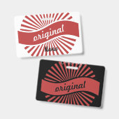 オリジナルサインロゴサンダー_コーブ バッジ (正面＆裏面)