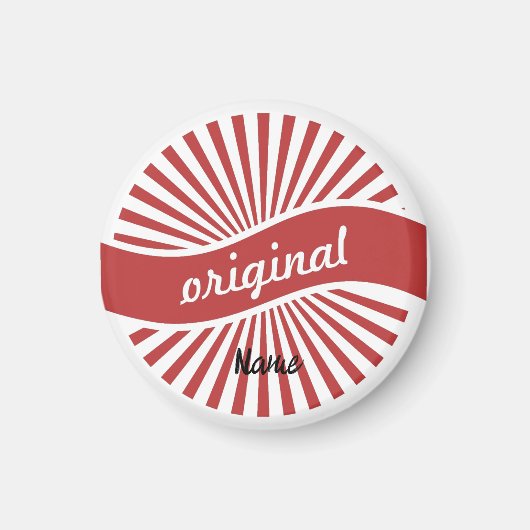 オリジナルサインロゴサンダー_コーブ マグネット (正面)