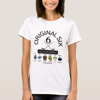 オリジナルシックスバケーションホッケー – カリブホッケー Tシャツ