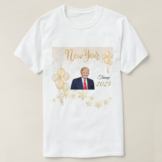 オリジナルシャツ ハッピーニューイヤー Tシャツ (デザイン正面)