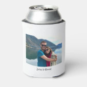 オリジナルシングル写真カスタム 缶クーラー (缶裏面)