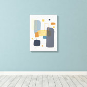 オリジナルシンプルアートシンプルプリント キャンバスプリント (インサイチュ (ウッドフロア))