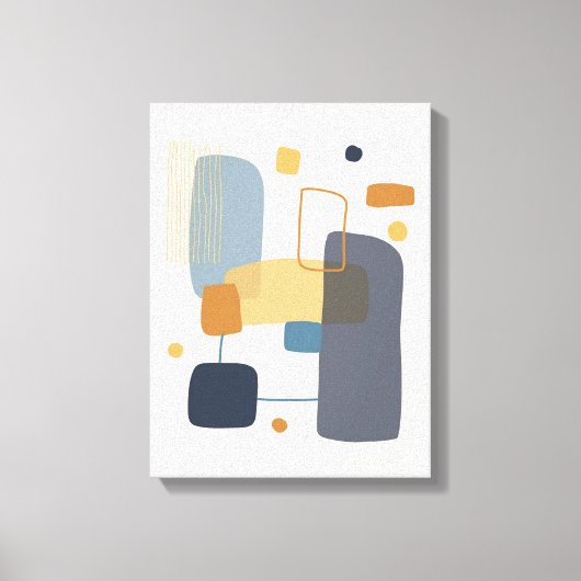 オリジナルシンプルアートシンプルプリント キャンバスプリント (正面)