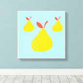 オリジナルシンプルアートスリーピーズキャンバスプリント キャンバスプリント (インサイチュ (ウッドフロア))