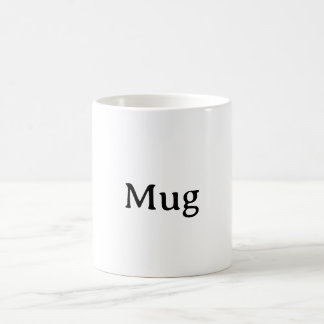 オリジナルシンプルクラシックデザインを作成 コーヒーマグカップ