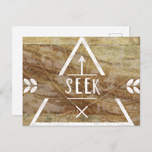 オリジナルシークコレクショントレジャー狩りポストカード。 ポストカード (正面/裏面)