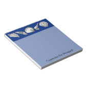 オリジナルシーシェルコレクションアート ノートパッド (アングル)