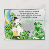 オリジナルジャックラッセルセントパティズユーバーメー得ル#3 ポストカード (正面)