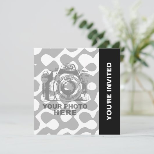 オリジナルスクエア招待状6を作成する 招待状 (スタンド正面)