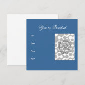 オリジナルスクエア招待状8を作成する 招待状 (正面/裏面)