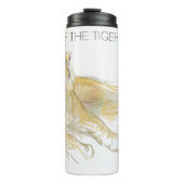 オリジナルスケッチ中国のタイガーイヤー誕生日TT01 タンブラー (正面)