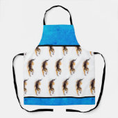 オリジナルスケッチ中国のタイガー新年AoA3 エプロン (正面)