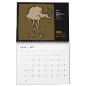 オリジナルスケッチ占星術のシンボルや象徴グラフ2022C カレンダー (1月 2027)