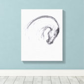 オリジナルスケッチ2馬年〔占星術の〕十二宮図キャンバス印刷 キャンバスプリント (インサイチュ (ウッドフロア))