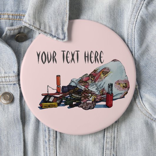 オリジナルスチルヴィンテージメイクアップのライフ写真 缶バッジ (インサイチュ)