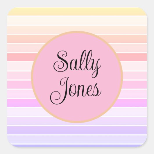 オリジナルステッカー スクエアシール (正面)