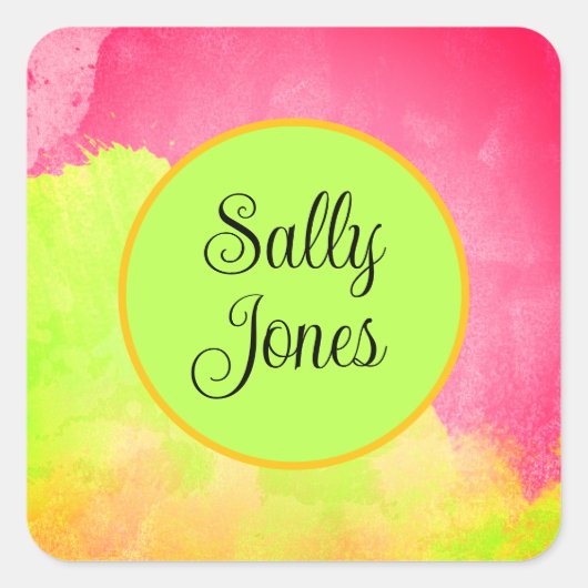 オリジナルステッカー スクエアシール (正面)