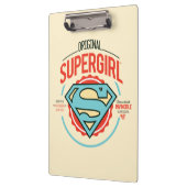 オリジナルスーパーガールヴィンテージロゴバッジ クリップボード (左)