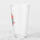 オリジナルスーパーガールヴィンテージロゴバッジ タンブラーグラス (左)